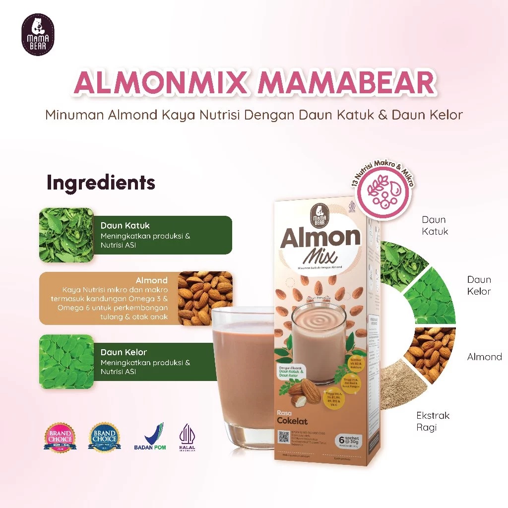 MamaBear AlmonMix Strawberry 2