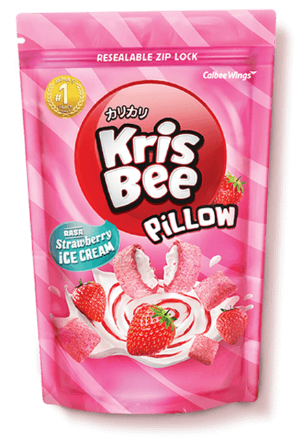 Krisbee Pillow Strawberry Ice Cream