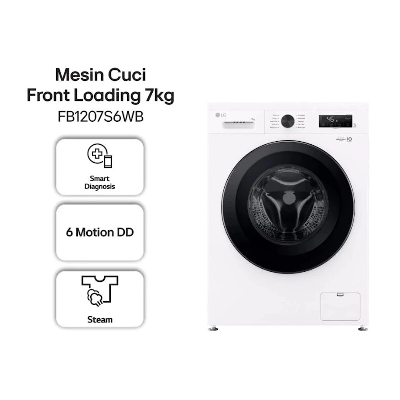 Mesin Cuci Front Loading Inverter 7 kg 5