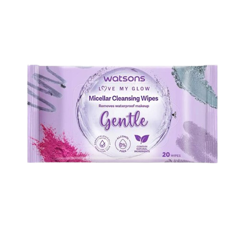Watson Micellar Cleansing Wipes Gentle 1