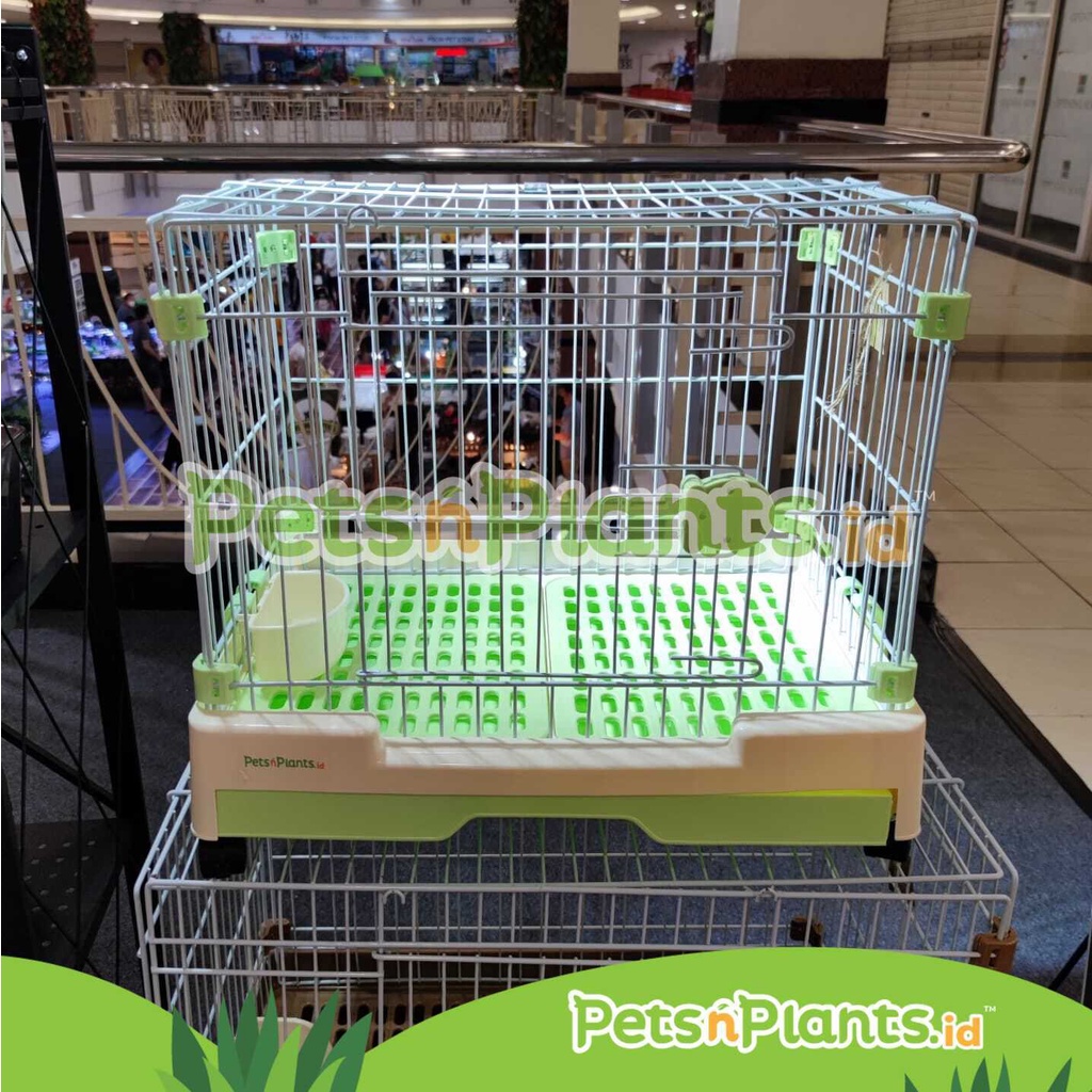 Pets N Plants ID Kandang Hewan Besi Premium PP Import