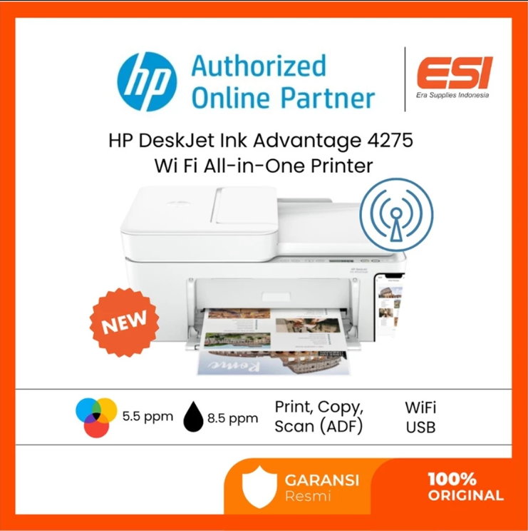 HP HP DeskJet Ink Advantage Wi Fi All-in-One Printer 4275
