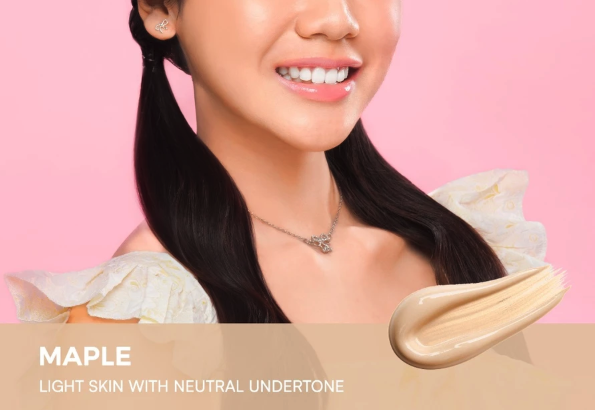 Nayue Kosmetik Indonesia Glowsophy Cover Fit Serum Cushion Maple