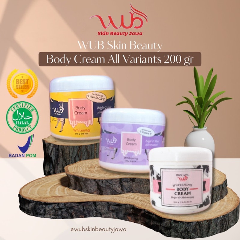 Wub Bleaching Body Cream