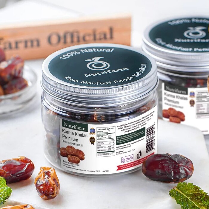 Nutrifarm Prima Indonesia Nutrifarm Kurma Khalas 250 gram