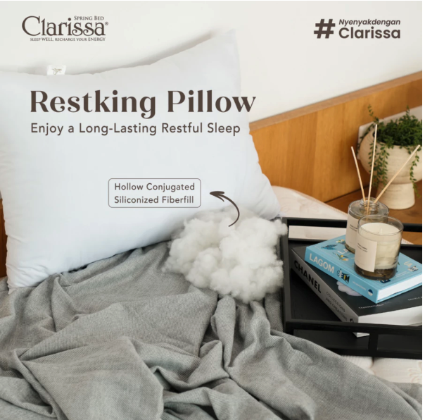Clarissa Indonesia Clarissa Restking Hollow Fiber Pillow