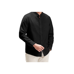 Cut-Off Clark Kemeja Pria Oxford Panjang