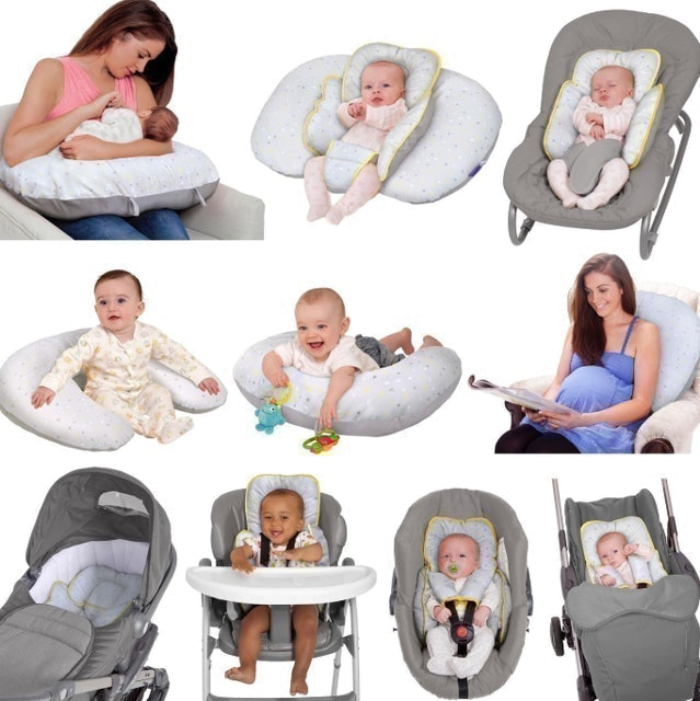 ClevaMaama ClevaCushion Nursing Pillow & Baby Nest