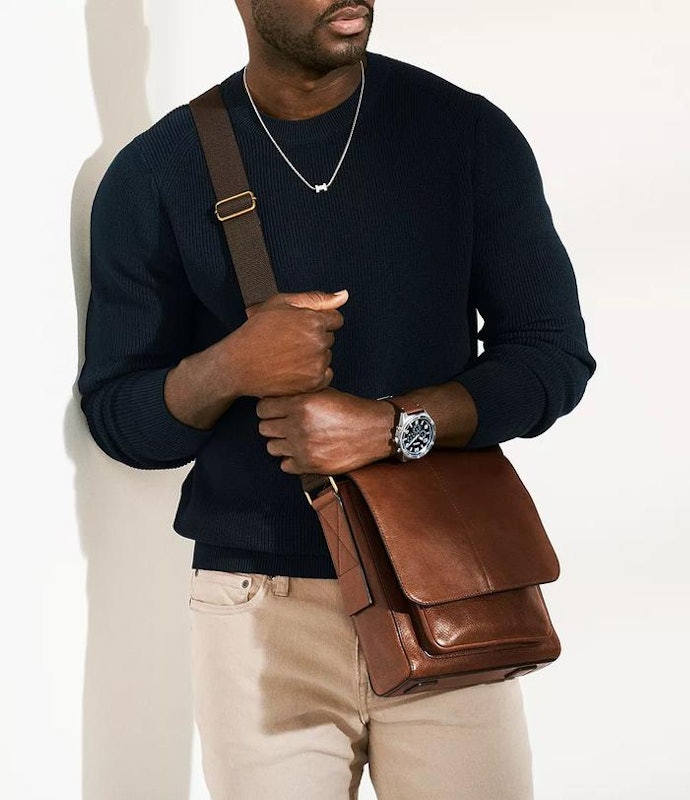 Fossil Kayden Courier Brown 4