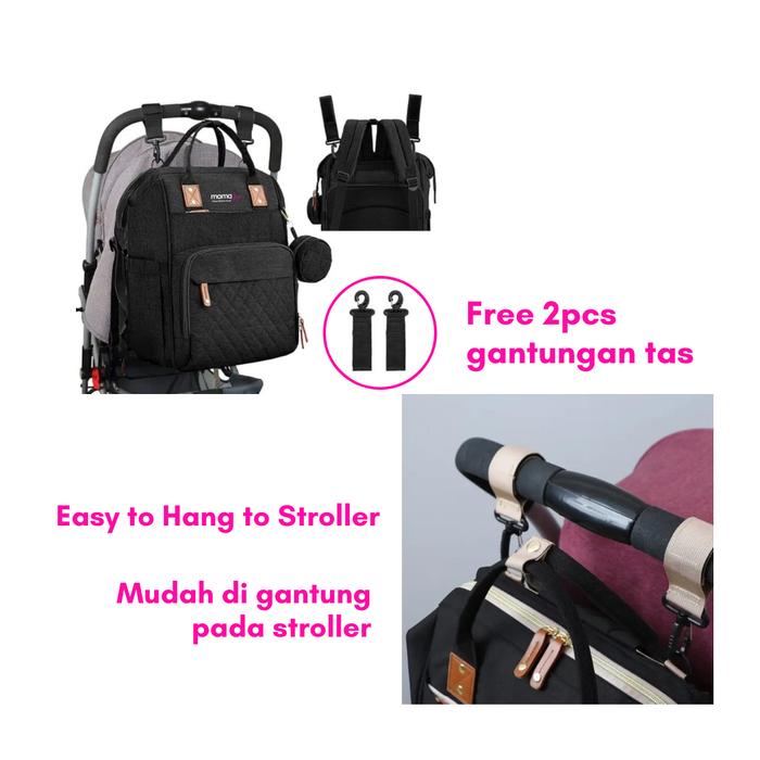 MamaJoy Multifunction Diaper Bag 5