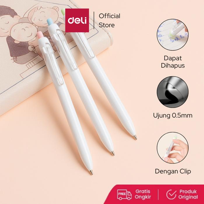 Deli Group Deli Erasable Gel Pen 0.5 mm SA165