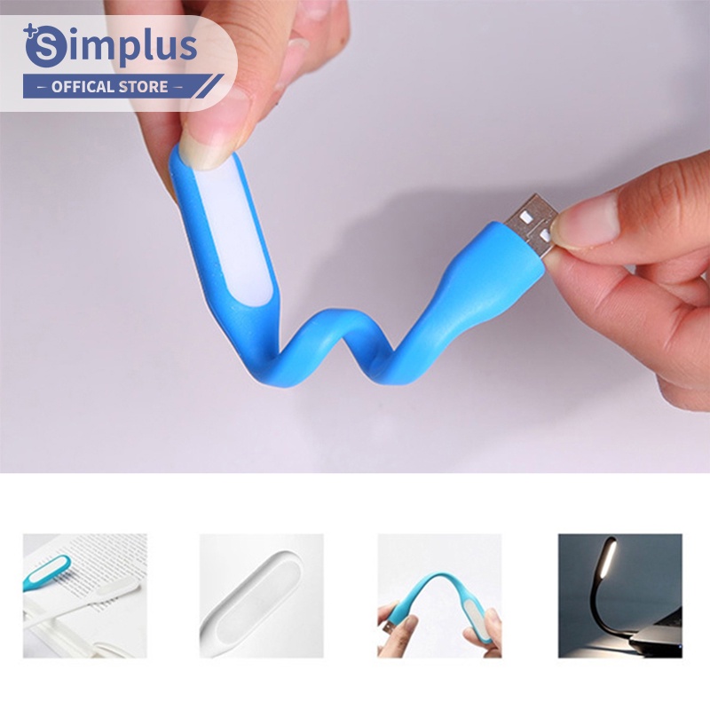 Simplus Lampu LED USB Flexible Lampu Sikat
