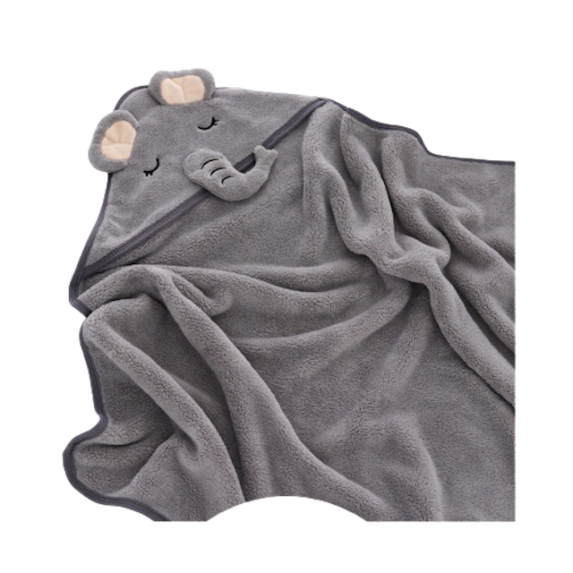  Ava Baby Hooded Cotton Towel