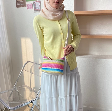  En-ji Kuri Slingbag Rainbow