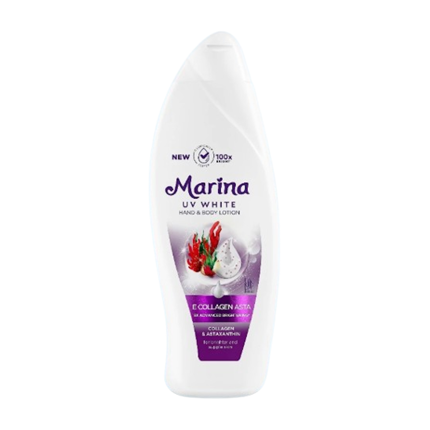 Marina ｜ UV White Hand & Body Lotion E Collagen Asta