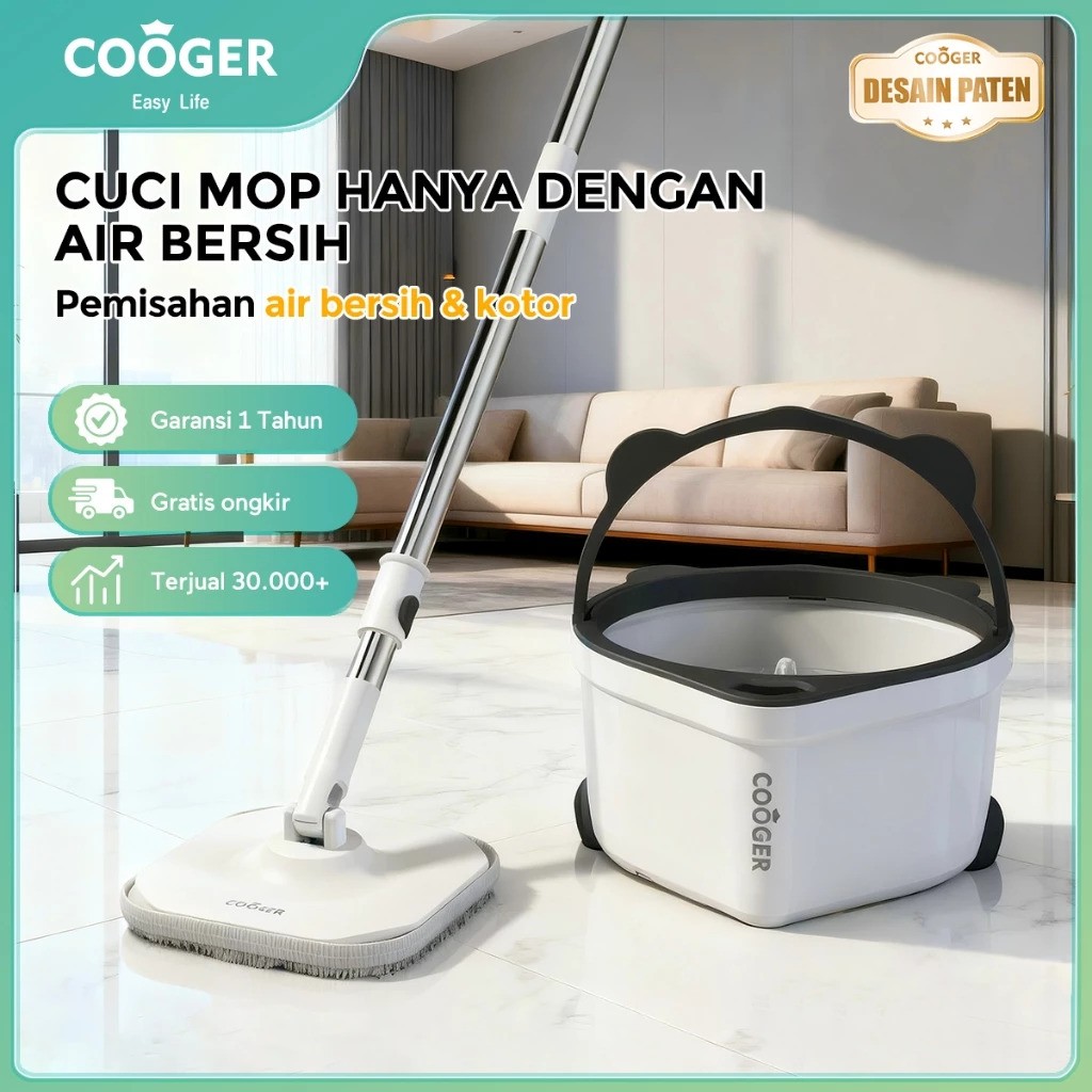  Cooger Indonesia COOGER Panda Spin Mop 2.5 L