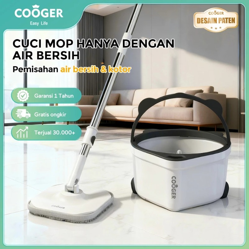 COOGER Panda Spin Mop 2.5 L 5