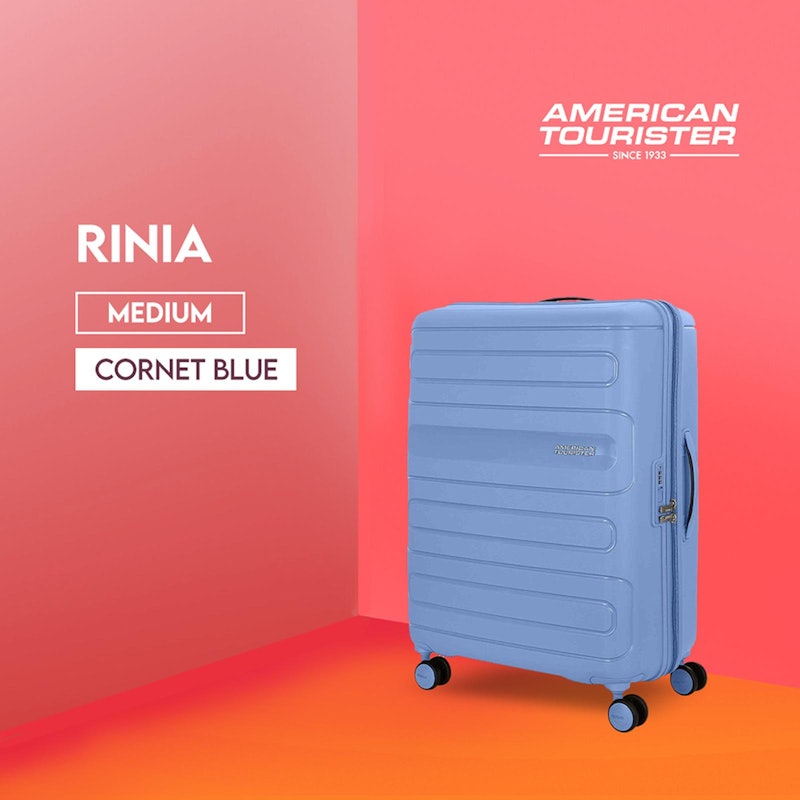 American Tourister Rinia Medium 24 Inch Cornet Blue 5