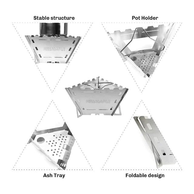 FireMaple  Maverick 3 Kompor Kayu Bakar 