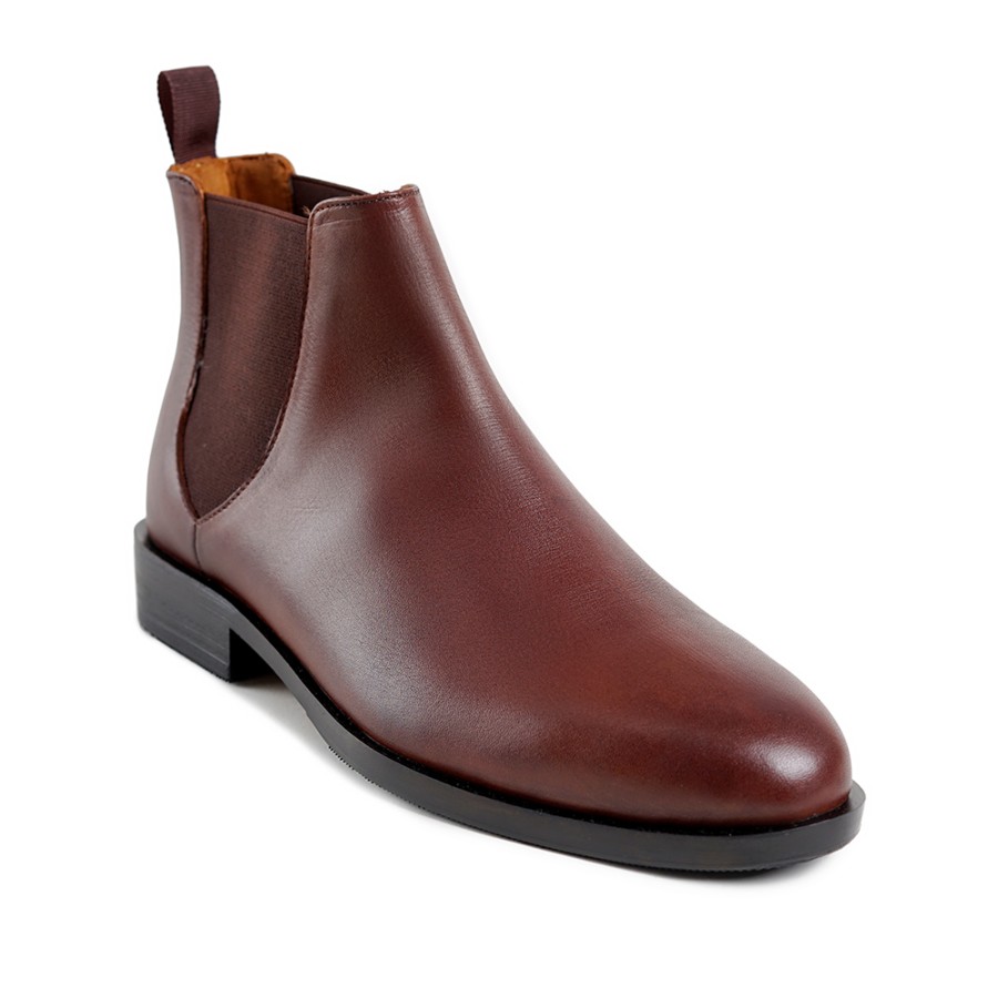 Mainest Gaya Kreatif Prabu Chelsea Boots Aska Brushed Brown