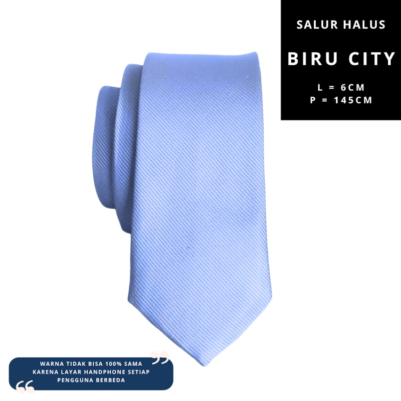 Kiama Dasi Pria Motif Salur Halus 3
