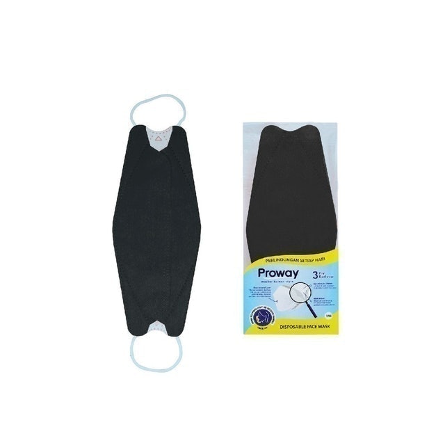 Masker Korea KF94 (Hitam)