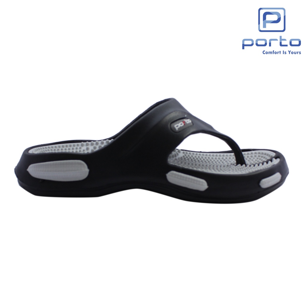 Porto Indonesia Sejahtera Porto Sandal Kesehatan Jepit Karet Pria 605M