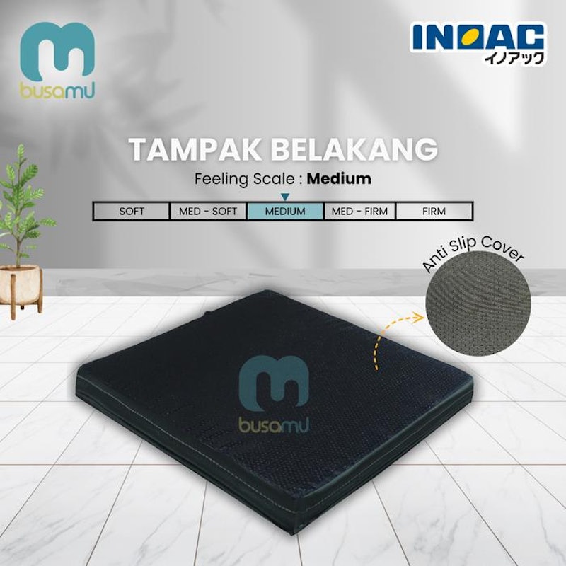 INOAC Zabuton Alas Duduk Busa Rebonded 3