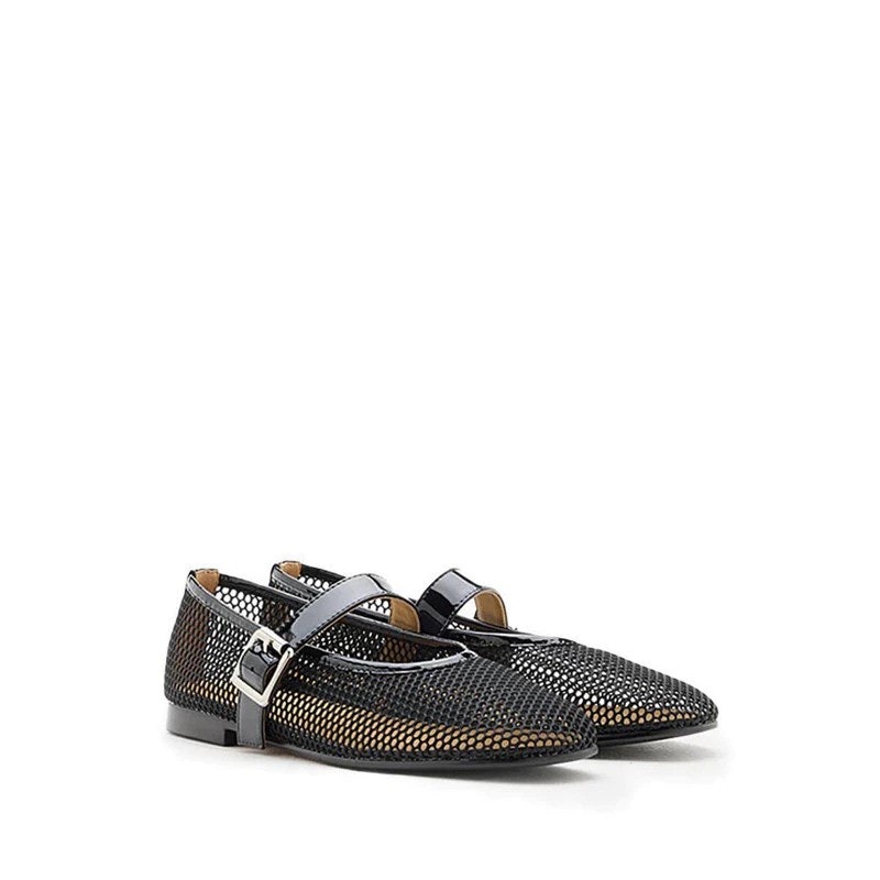 Pazzion Ellie Mesh Buckled Mary Janes 3