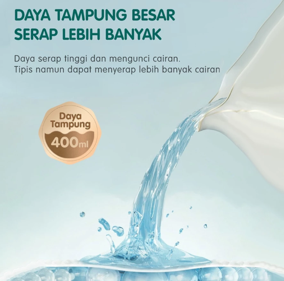 Lucky Mom Indonesia Makuku SAP Diapers Comfort Fit XL