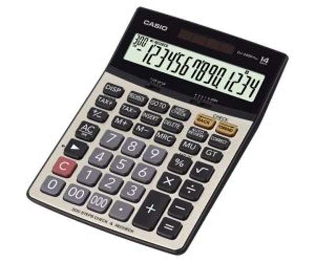 Casio Check & Recheck Calculator ｜ DJ-240D Plus