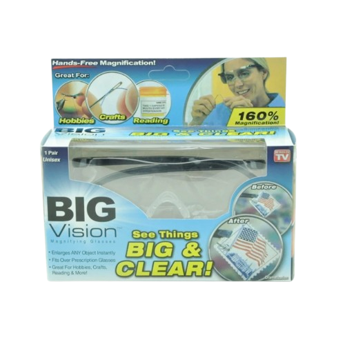 Big Vision Magnifying Glasses