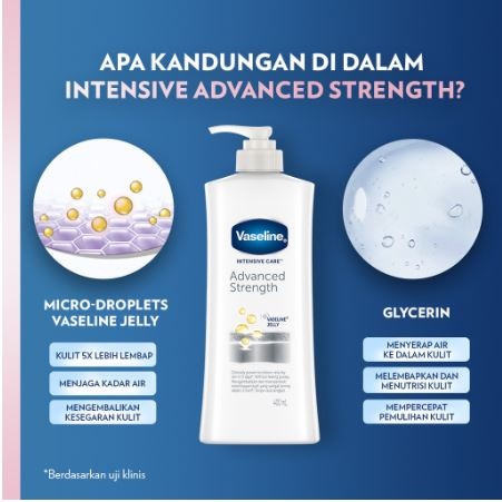 Unilever Indonesia Vaseline® Intensive Care™ Advanced Strength Lotion
