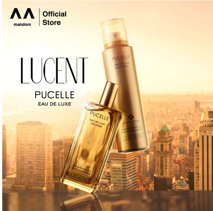 Mandom Indonesia Pucelle Eau De Luxe Body Spray Lucent
