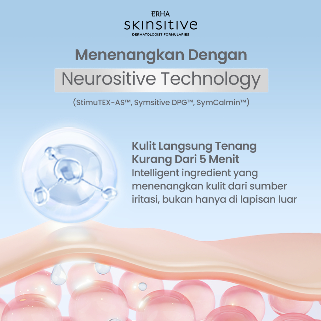 ERHA Clinic Indonesia ERHA Skinsitive Ultracalm Face Serum