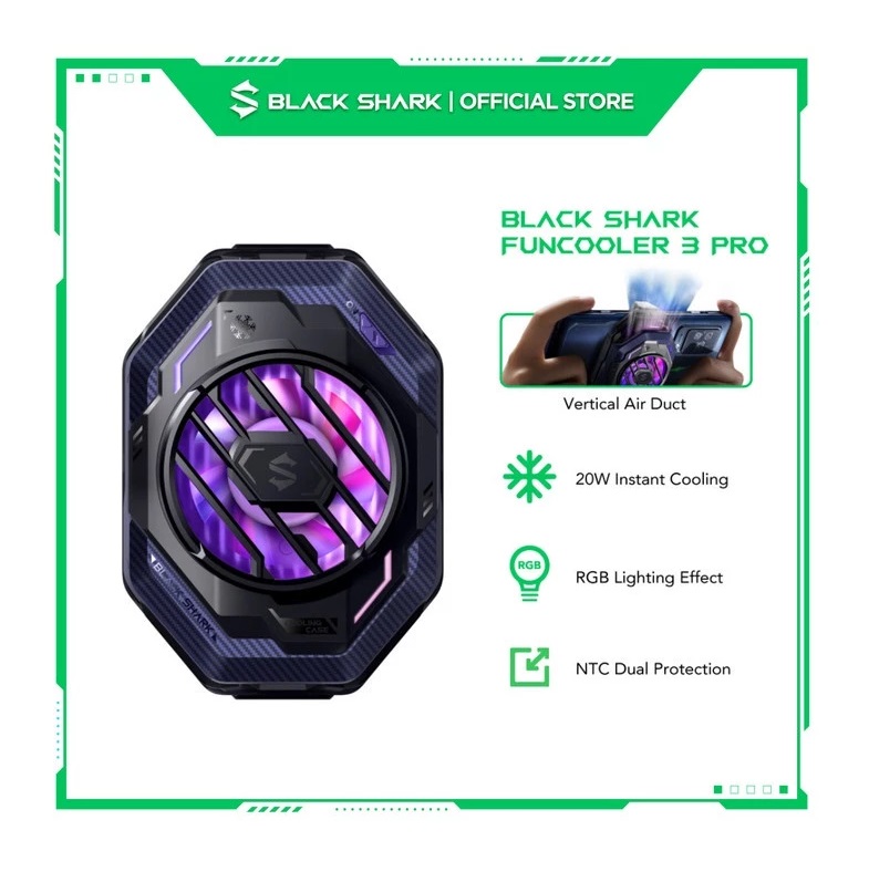 Black Shark  Black Shark Fun Cooler 3 Pro