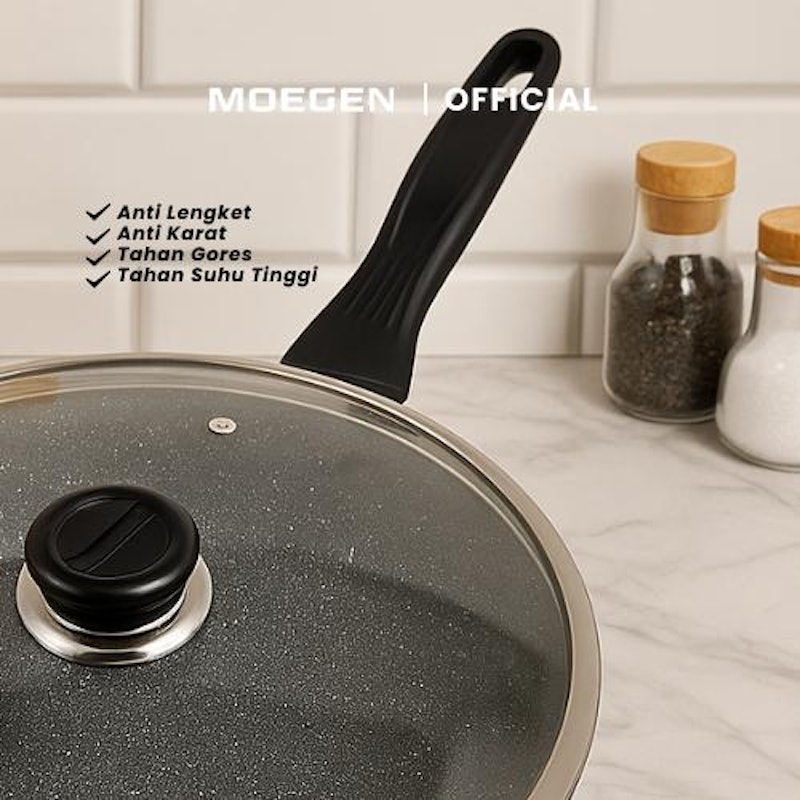 MOEGEN® Color Wok Pan Granite Series 3