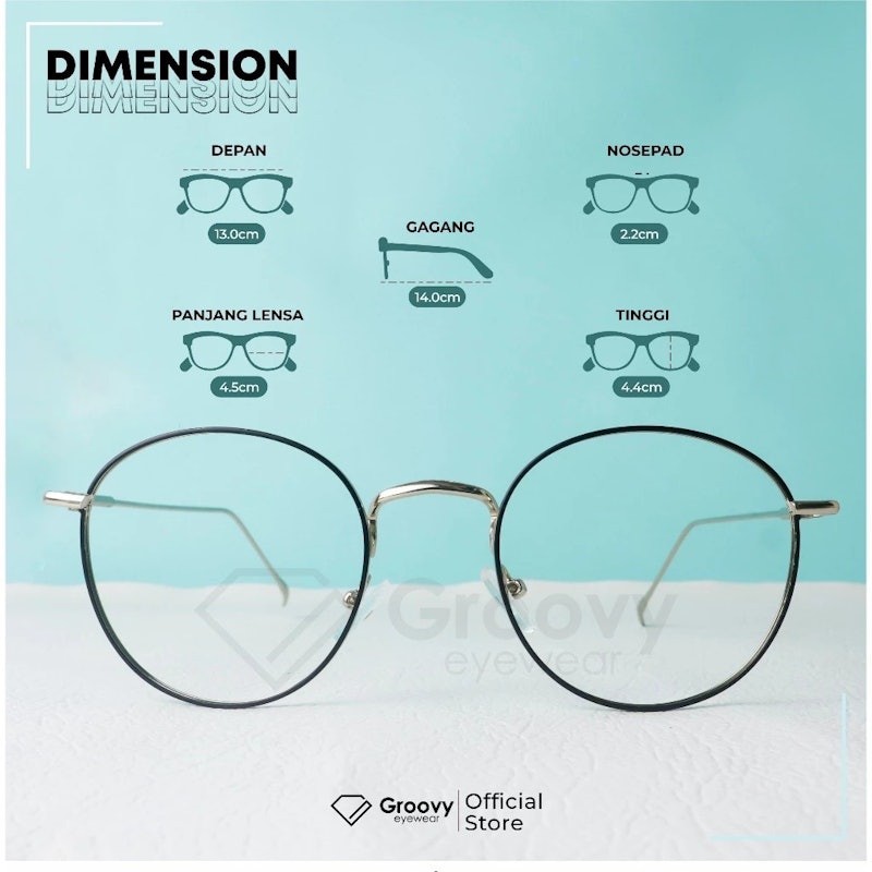 Groovy Eyewear Kacamata Natasya 2