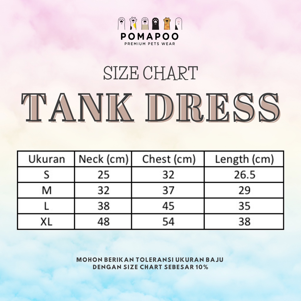 Pomapoo Laika Tank