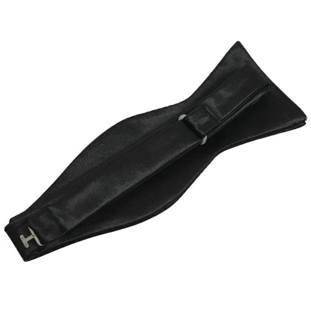 Houseofcuff  Self-Tie Bow Black 2