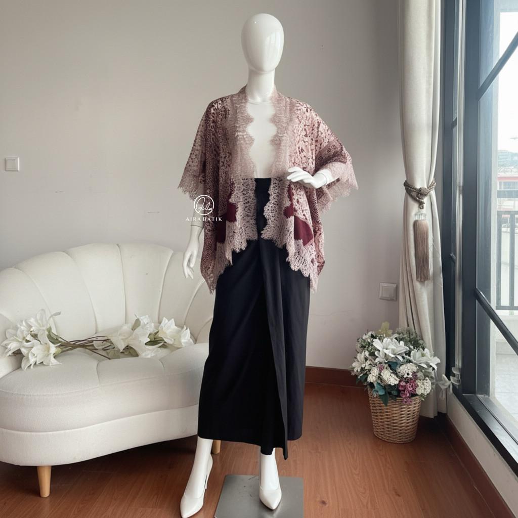  Aira Batik Cape Bolero 