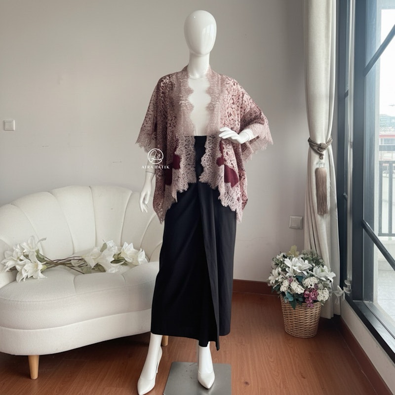 Aira Batik Cape Bolero 4