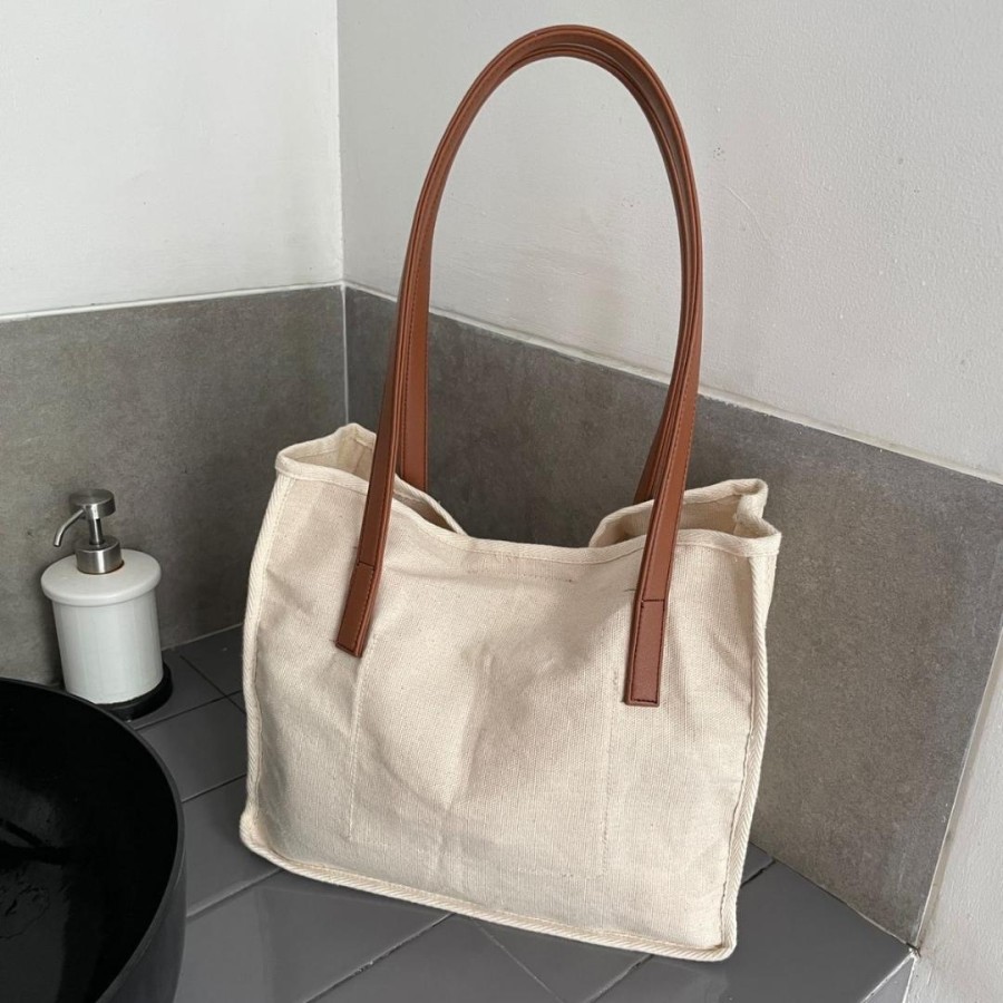  KRUKURI Tote Bag Dara Natural White
