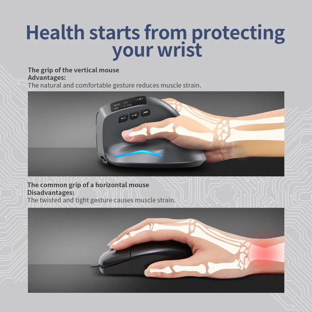 Master Electronic Technology Zelotes Wireless Optical Mouse  F26C