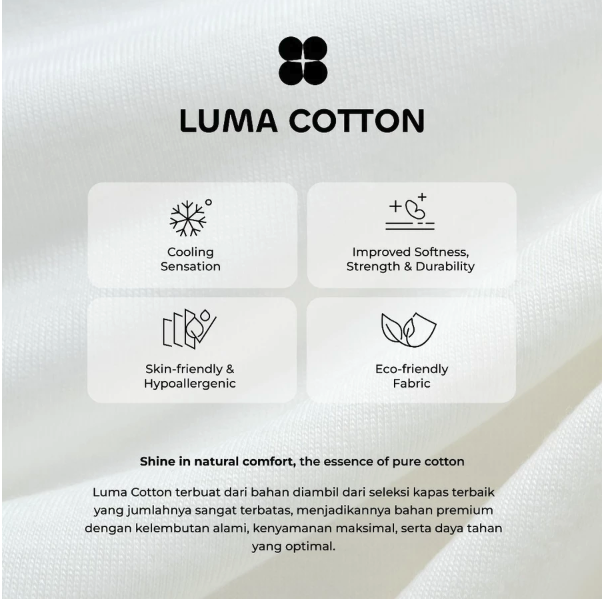 Zalmoreindo Garmen Industri Zalmore Luma Cotton Longsleeve Loose Tee