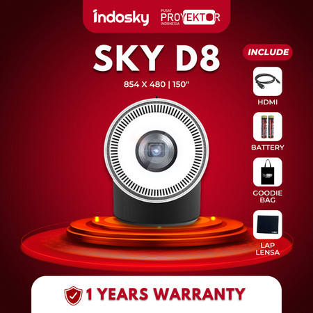 Indosky Tech Indonesia Indosky DLP Series Projector SKY D8