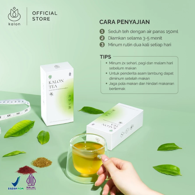 Kalon Beauty Indonesia Kalon Teh Hijau Premium Saffron