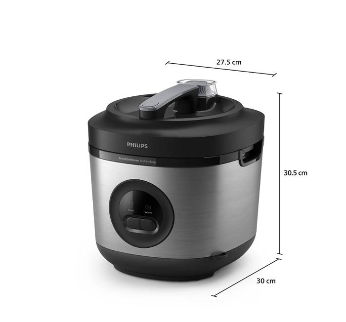 Philips Rice Cooker 3000 HD3211/30 Red