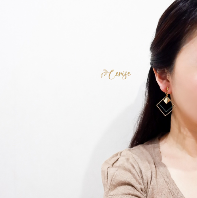 Xaviera Earrings Anting Jepit Gantung Tanpa Tindik