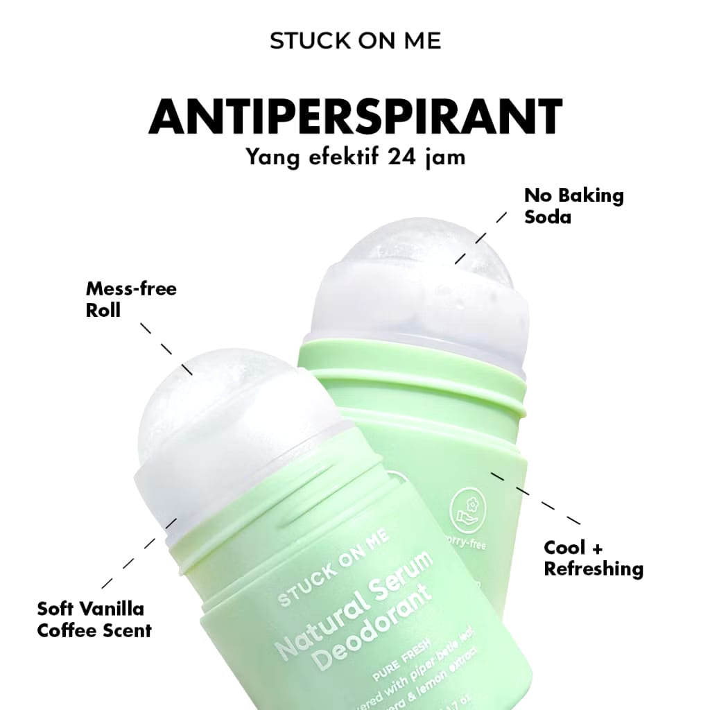 Stuck On Me Indonesia Stuck on Me Natural Serum Deodorant 